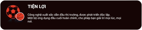 Giao diện thân thiện tiện ích cho người dùng
